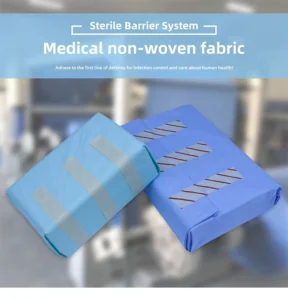 Factory Price Non woven Fabric Sterilization Medical Crepe Paper Dressing with SMS Class I Sterilization Wrap Customized Size