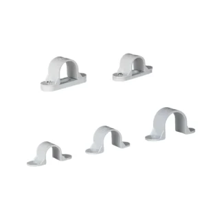 Factory Price Space Bar Saddle Pipe Clamp PVC Conduit Clamp British Standard