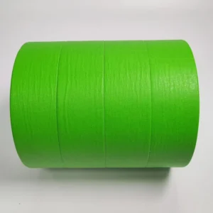 Factory Price Super Adhesion 36mm Green Crepe Paper Environment Friendly Masking Tape for Auto Refinish