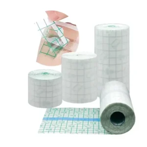 Factory Price Transparent PU Dressing Roll Waterproof Dressing Medical Tape Roll