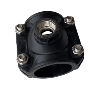 Factory Sale 250mm 315mm PE Tapping Saddle HDPE Pipe Fittings Clamp Saddle