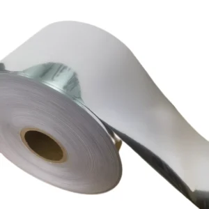 Factory Sale Self Adhesive PET Waterproof Coated Paper Roll Hot Melt Adhesive Design Offered Label Sticker Film