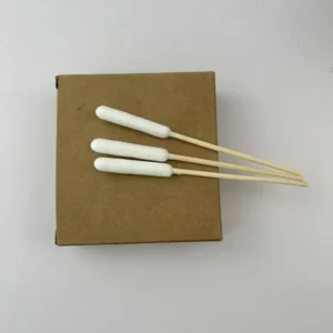 Factory Sales Eco friendly Reusable Large Cotton Swabs Natural Qtips Bamboo Stick Cotton Bud