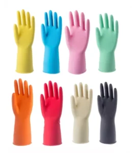 Factory Supplier 30g Household Latex Gloves Dishwashing Rubber Safety Gloves