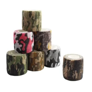 Factory Supplier Breathable Multi Purpose Camo Non Woven Self Adhesive Cohesive Elastic Bandage for Sports Emergency Care
