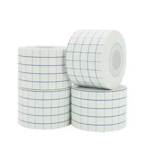 Factory Supplier Surgical Self Adhesive White skin Medical Spunlace Non Woven PU PE Latex Adhesive Dressing Jumbo Tapes