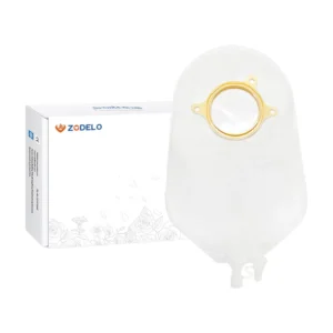 Factory Supplier Two Piece Anti-Backflow Urostomy Pouch Stoma Ostomy Bags for Ileostomy Stoma Care