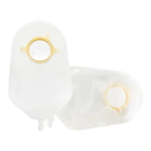 Factory Supplier Two Piece Odor Control Anti Backflow Stoma Ostomy Bags Urostomy Pouch CE Certified Class I 16*28cm for Hospital