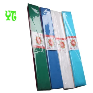 Factory Supply DIY Paper Crepe Decoration DIY Crepe Paper Roll for Handicraft