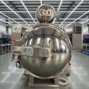 Factory Supply Food Sterilizer Retort Machine High Productivity Stainless Steel