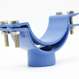 Factory Supply Iron Screwed Saddle Clamp for Water Pipe