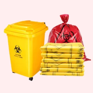 Factory Thickened Medical Rubbish Bin Liner Hospital Waste Disposable Clinical Waste Plastic Bag Maker