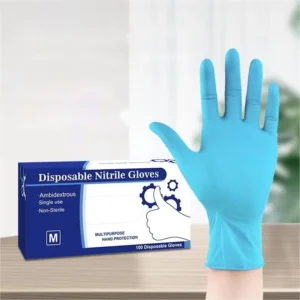 Factory Wholesales No Powder Disposable Nitrile Gloves