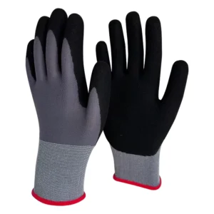 Fairtech Nitrile 4 Mil Anti Slip Powder Free Silicone free Breathable Textured Fingers 26cm Customizable Safety Gloves