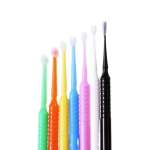 False Eyelashes Cotton Micro Tip Swabs Disposable Dental Micro Brush Applicator