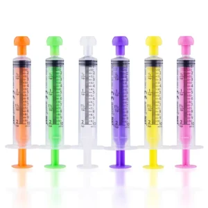 Feeding Medical Disposable PVC Syringe 5ml 6ml 10ml Dog Pet Reptile Vet Bird Enfit Enteral Hand Oral Medicine Syringe