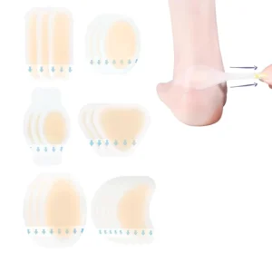 Feet Care Patch Pads Invisible Hydrocolloid Heel Gel Blister Sticker Foot Care Band Aid Tape