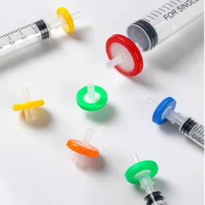 Female Male Luer Connection PP Syringe Filter 0.22 0.45m for Sample Preparation Chemical Biological Solution Filtration OEM