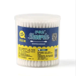Fine Paper Cotton Swabs for Skin Care and Make up