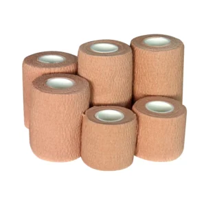 Finger Elastic Cohesive Self Adhesive Waterproof Rainbow Color Non-woven Cotton CE Certified Bandage Wraps