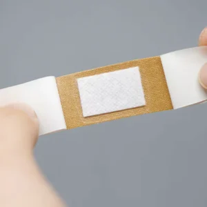 First Aid Adhesive Bandage Self Wound Strip Plaster Elastic Fabric Self adhesive Skin Tone Band Aid