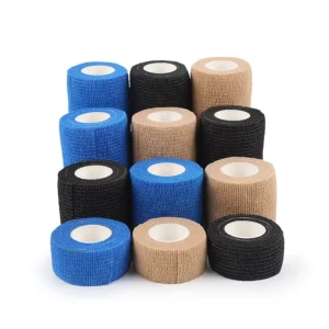 First Aid Elastic Cohesive Vet Wrap Medical Non woven Self adhesive Elastic Bandage Cohesive Bandage Sports Athletic Tape