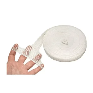 First Aid Net Bandage 5.5*25m Medical White Reticular Net Tubular Bandage Elastic Wound Dressing