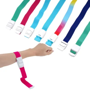 First Aid Quick Release Elastic Buckle Tourniquet Emergency Stop Bleeding Red Green Blue White Pink Orange Color 2.5cmx40cm OEM