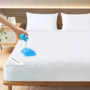 Fitted Breathable Queen Bedsheet Set Comfortable Bed Protector Waterproof Mattress Protector Mattress Cover
