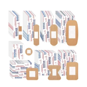 Flexible Fabric Adhesive Bandages Breathable Elastic Band Aid Knuckle Assorted Bulk Fingertip Wound Plaster