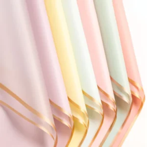 Flower Packaging Paper Stripe Bouquet Florist Supplies Gift Wrapping Paper