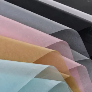 Flower Packaging Tissue Paper for Gift Wrapping Solid Color Flower Bouquet Wrapping Paper 50*70cm Floral Crepe Paper
