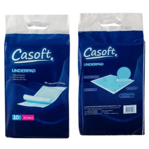 Fluff Pulp 5 Ply High Absorbent Adult Disposable Underpad 60 X 90