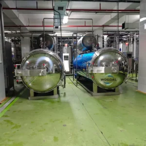 Food Autoclaves Pressure Steam Sterilizers Canned Meat Retort Machine