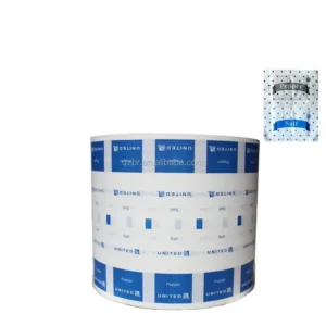 Food Grade Colored 58/68/84gsm Coated PE Paper Jumbo Roll Sugar Salt Pepper Coffee Stick Sachet Wrapping Paper