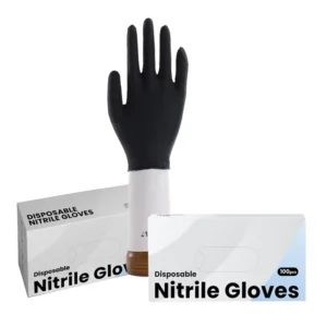 Food Grade Nitrile Disposable Gloves Powder Free for Catering Laboratory Medical Examination