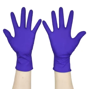 Food Safe Nitrile Gloves Restaurant Catering Dessert Shop Cobalt Blue Disposable Powder Free 4mil Nitrile Gloves for Cooking
