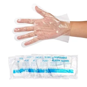 Food Safety Disposable HDPE LDPE Gloves Waterproof Disposable Plastic Gloves