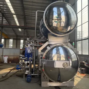 Food and Beverage Retort Autoclave for Plastic Bottles Milk Sterilization