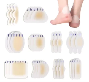 Foot Skin Care Hydrogel Silicone Gel Sticker Abrasion Proof Insole Wound Dressing Elastic Blister Ankle Heel Gel Patch