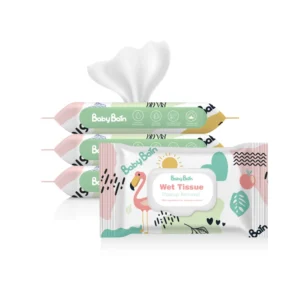 Fragrance Free Alcohol Free Cleaning Sanitizing Wipes Antibacterial Kills 99% of Germs Wet Wipes Made with Aloe