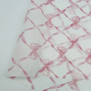 Free Design Custom Wrapping Tissue Paper Rose Flower Pink Heart for Packaging Valentine’s Day Gift Shoes Box Bag