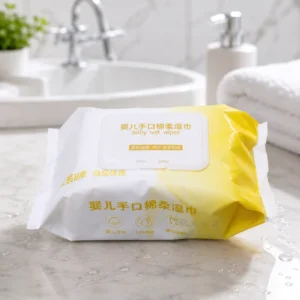 Free Sample Baby Wet Wipes OEM Custom Logo 99.9% Pure Water Hypoallergenic Alcohol Free Gentle Soft Nonwoven Wipes