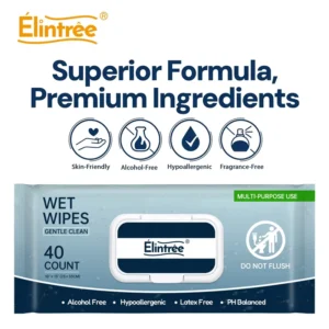 Free Sample Biodegradable Flushable Wipes Eco Friendly Antibacterial Cleaning Bulk Available Adult Wipes Wet Wipes