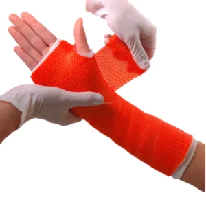 Free Sample Factory Direct Price Surgical Consumables Breathable White Fracture Post Op Orthotics Fiberglass Casting Tape