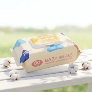 Free Sample Sensitive Water Wipes Organic Cotton Body Wipes Manufacturer
