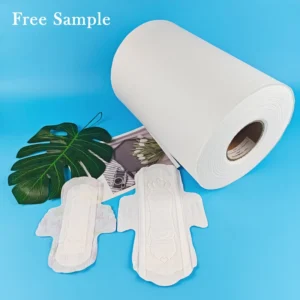 Free Sample Soft Skin friendly Naturally Degradable 32gsm 35gsm 100% Organic Cotton Spunlace Nonwoven Fabric