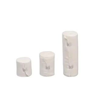 Free Sample Spandex Tabby Elastic Bandage Medical Tabby Bandages Wrap Breathable Plain Bandage for Wound Care