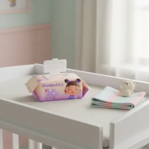 Free Sample of High Quality 80PCS Wet Wipes Is Available Providing Organic and Soft Water Based Wet Wipes Baby Sensitive Skin