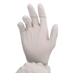Free Samples White Latex Glovees Disposable Non Sterile Latex Clinic Examination Hand Protection